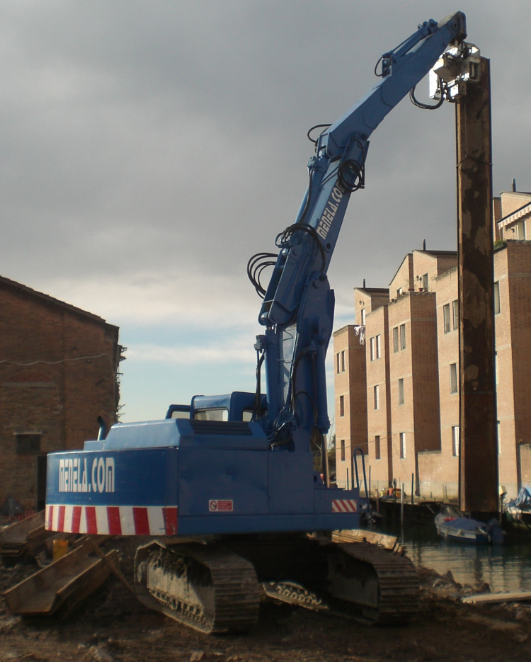 Infissione palancole